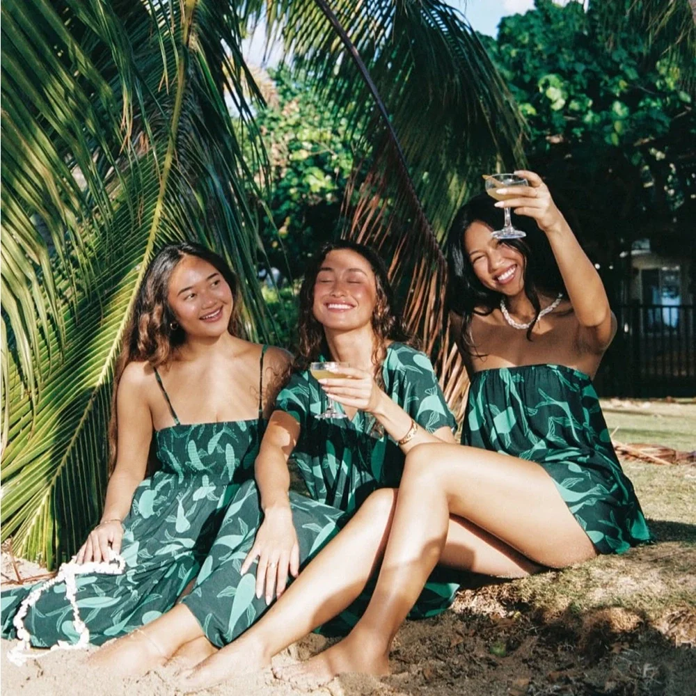 Fighting Eel Ava Sky Kahea Short Small Forest Koi NWT - Picture 2 of 10